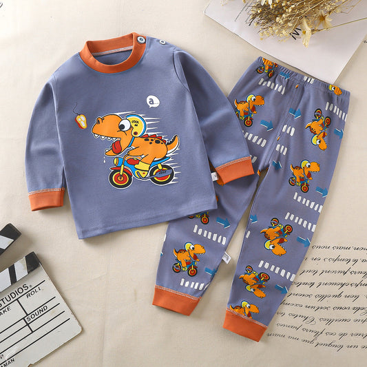 بيجامة كم طويل