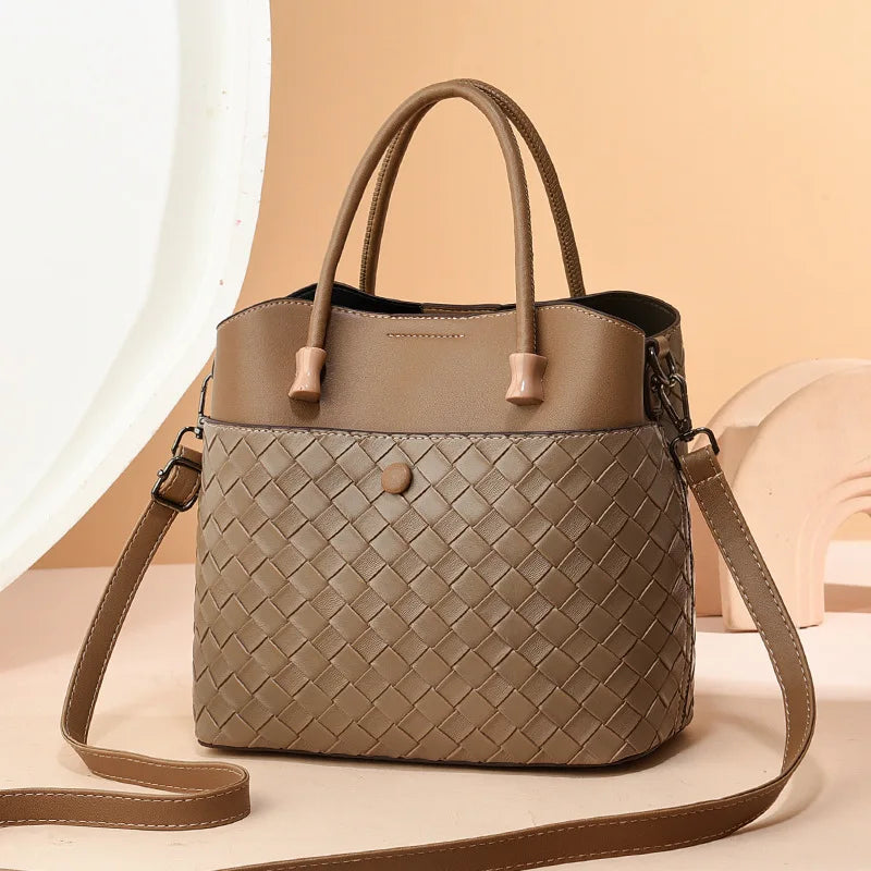 Designer Leather Large Women's Handbag