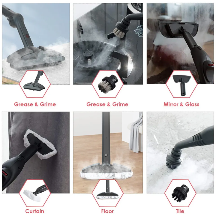 Steam cleaner vacuums