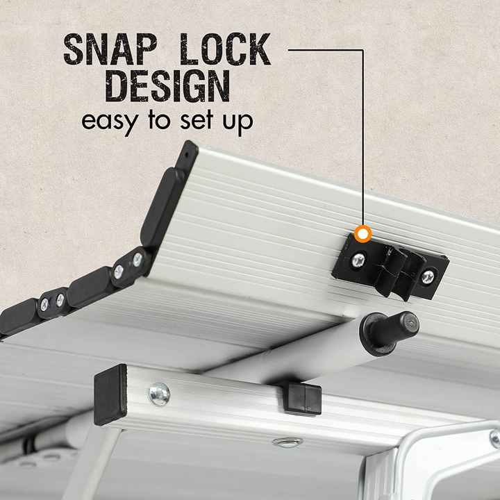 Roll up table top mesh layer portable camping outdoor