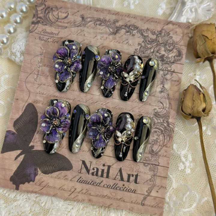 Hot Selling Long-lasting Waterproof Artificial Nails