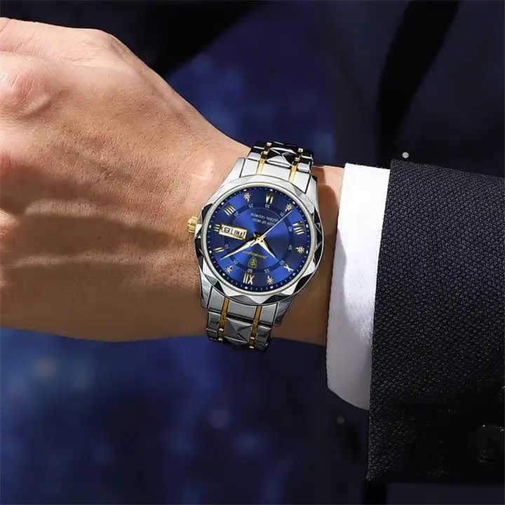 POEDAGAR 615 ساعة يد رجالية من أفضل . POEDAGAR 615 Men's Watch Top Brand