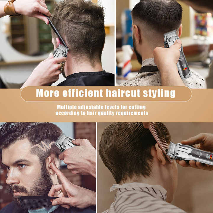 Cordless electric hair clipper