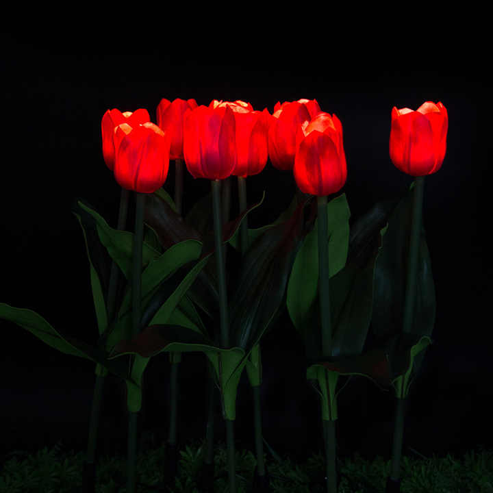 outdoor flower lights