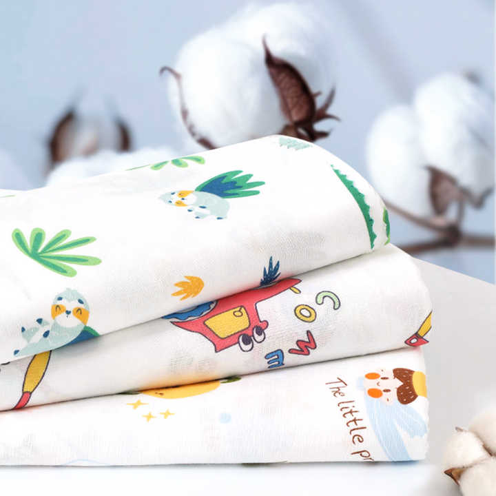 Cotton Jersey Fabric for Baby Clothing - قماش تيري محبوك من ألياف الخيزران
