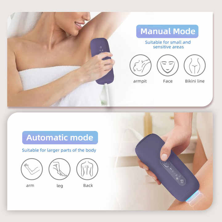 العنايه بالجسم - جهاز إزالة الشعر المحمول بتقنية النبضات