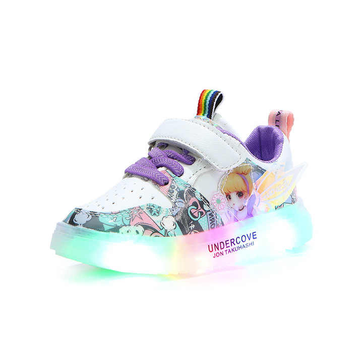Princess shoes with lights