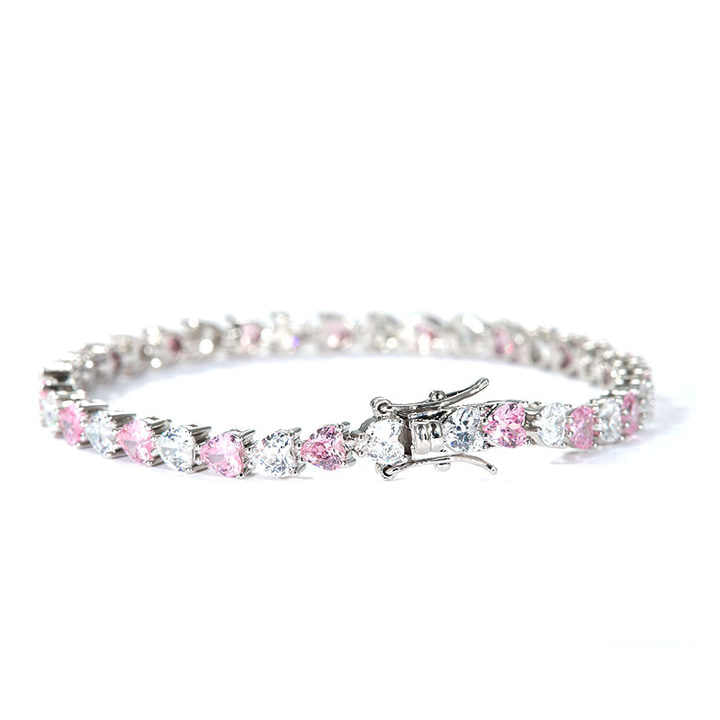 Plated tennis bracelets