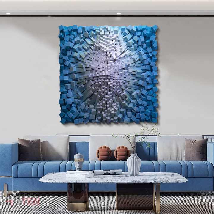 Creative Geometric Wall Art Handmade 3D