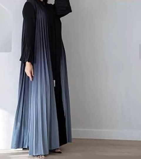 عباية ملونة موضة خريف