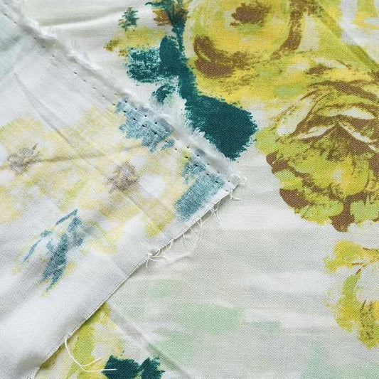 قماش حرير قطني