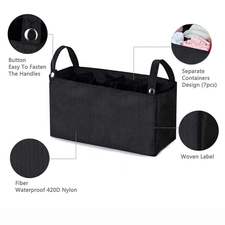 Portable Diaper Storage for Moms and Baby Care, Stroller Organizer, Portable Diaper Storage, Stroller Organizer