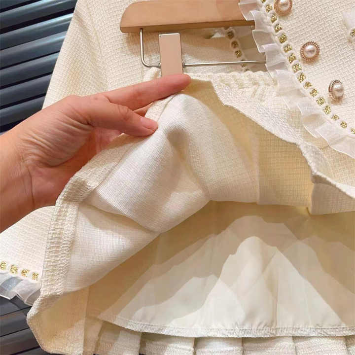 Beautiful Baby Girl 2 Pieces Outfit Set-مجموعة ملابس جديدة للبنات
