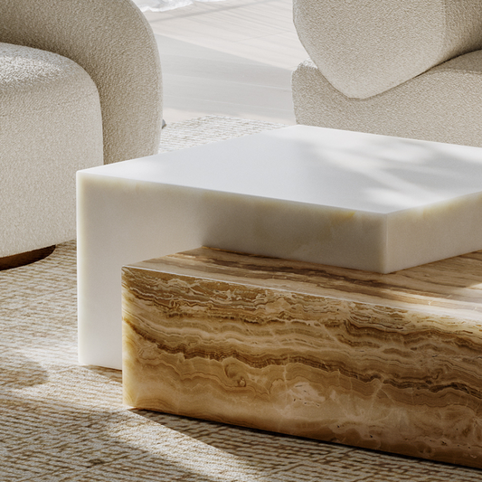 طاولة قهوة حجر