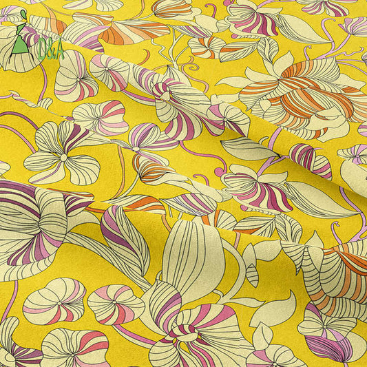 Liberty London 100% Cotton Fabric for Garment - New Floral Printed Fabrics