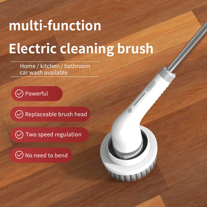 Cleaning brush heads for vacuums