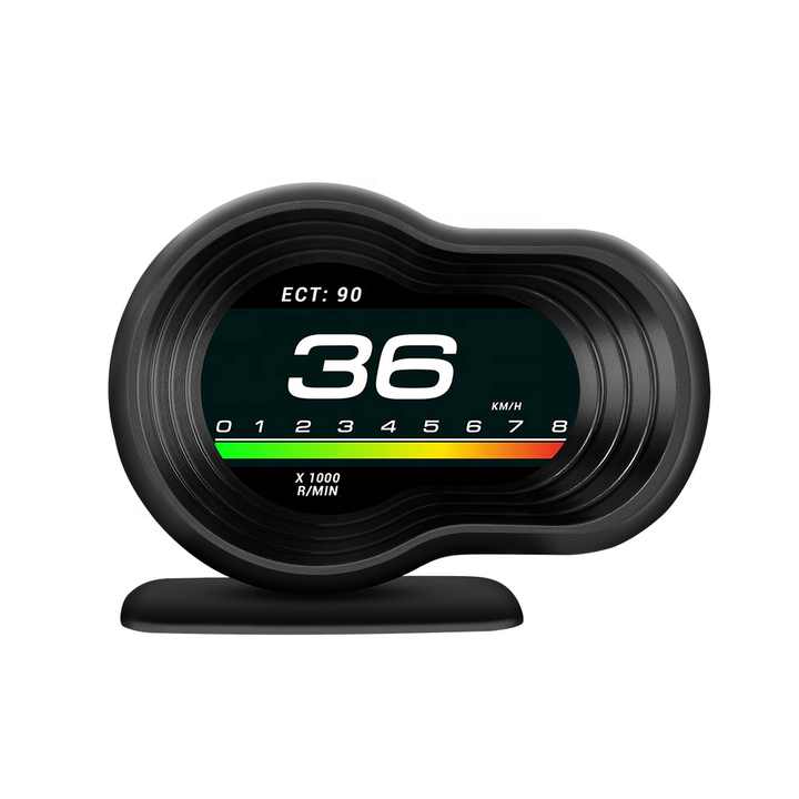F9 Multifunction OBD2 Car Head-Up Display Temperature