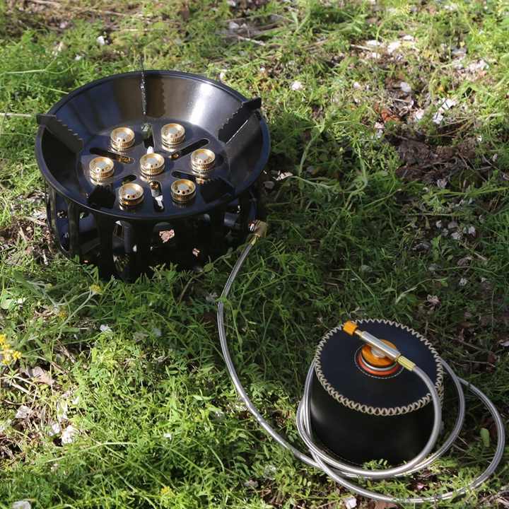 HIX Outdoor Windproof Portable Camping Gas Stove,