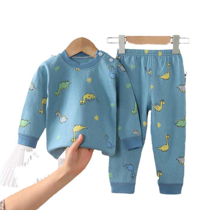 Long-sleeved children's pajamas