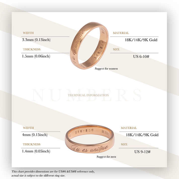 wedding ring set