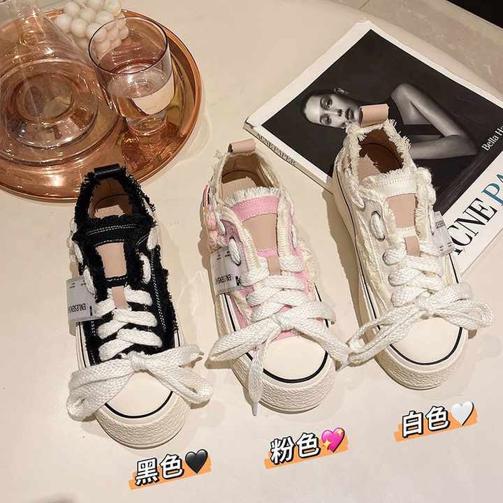  Summer Lace-up Breathable Shoes-حذاء الرياضه