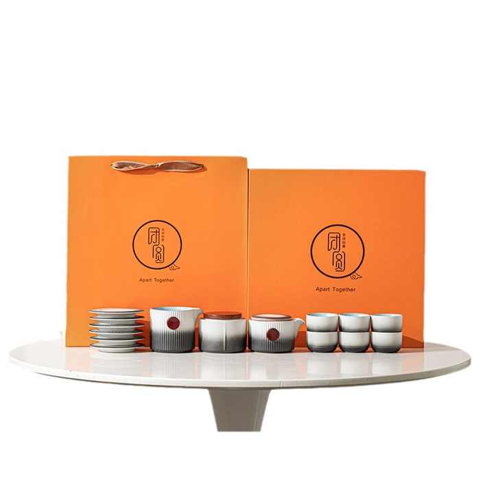 طقم شاي سيراميكي فاخر هدية منزلية ,Luxury Ceramic Tea Set Home Gift