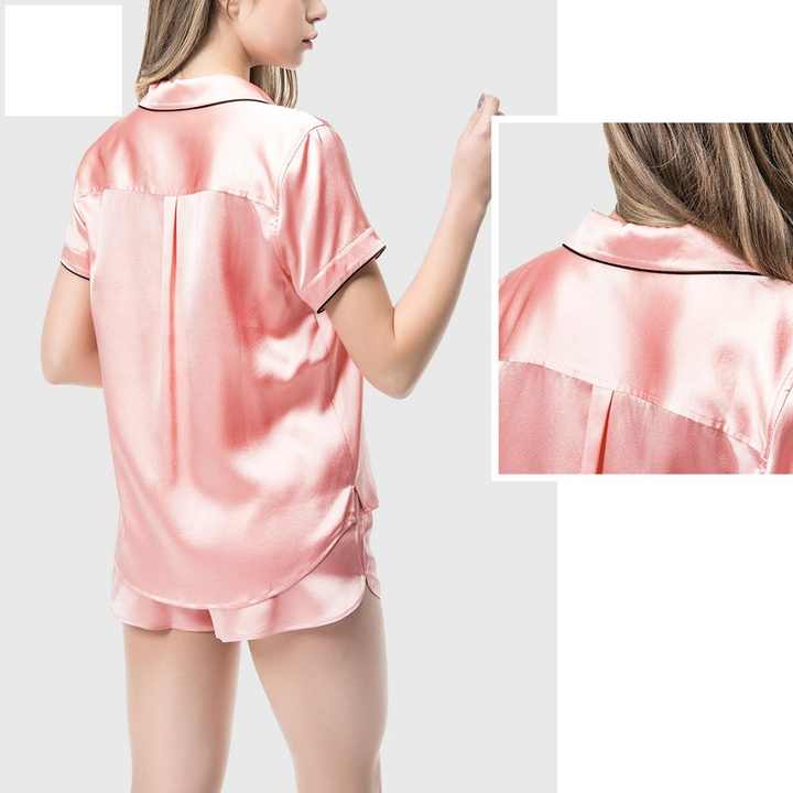 Women's silk pajamas