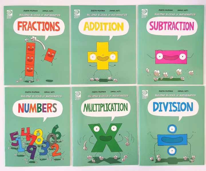 English picture books for children with building blocks