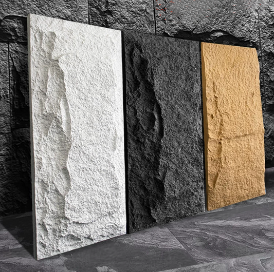 لوحة حائط ثلاثية الأبعاد - Artificial Polyurethane Stone Wall Panel