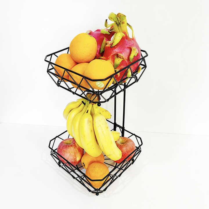 Fruit bowl with banana hook