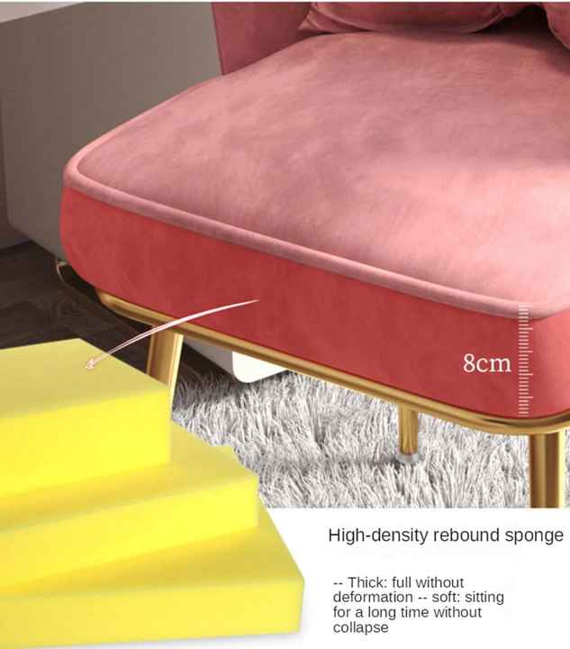 velvet chair