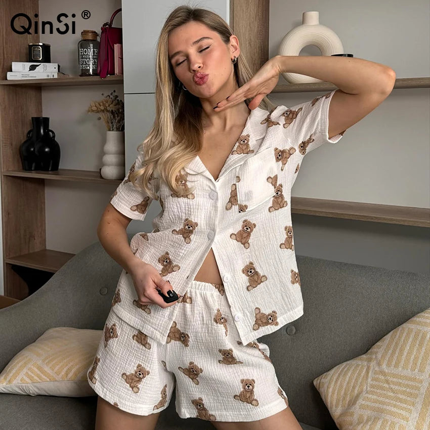 شورت نوم نسائي