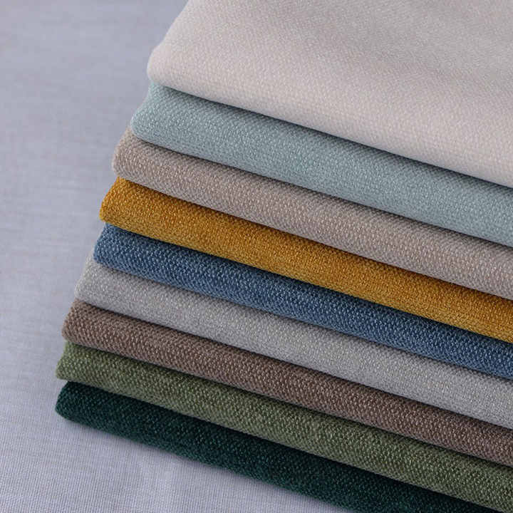 Hot Selling 24 Colours in Stock 280gsm-قماش أريكة من البوليستر