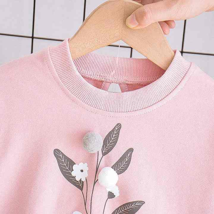 2Pcs Baby Girls Clothing Sets Autumn Winter Toddler Girls Clothes Kids Tracksuit for Girl Suit Children Clothing 1 to 6 Year