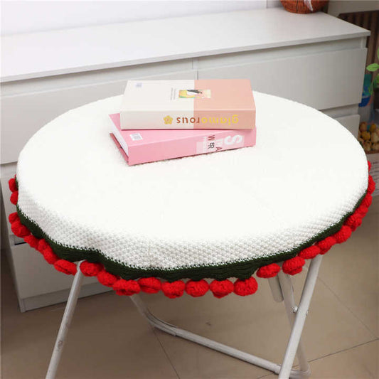 Mothers Valentines Birthday Gift- Handmade Crochet Rose Blanket