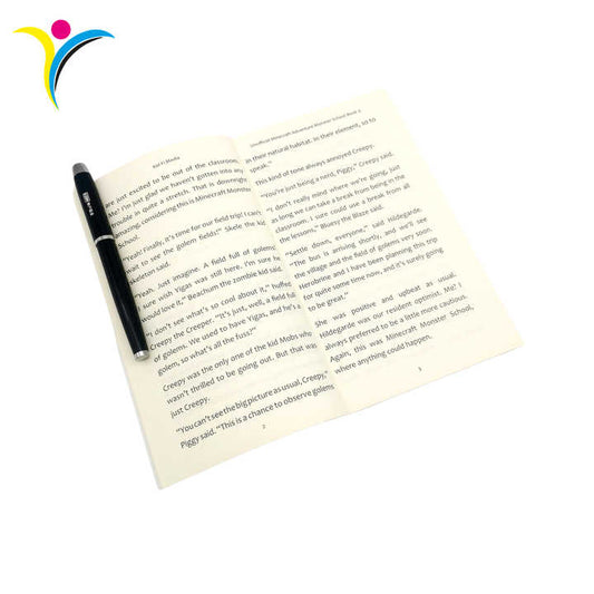 رواية إنجليزية مطبوعة حسب الطلب