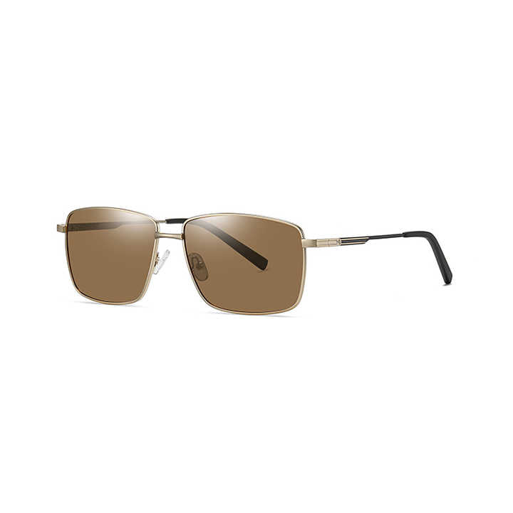 Polarized square Oversized Sunglasses- نظارات شمسية كبيرة الحجم