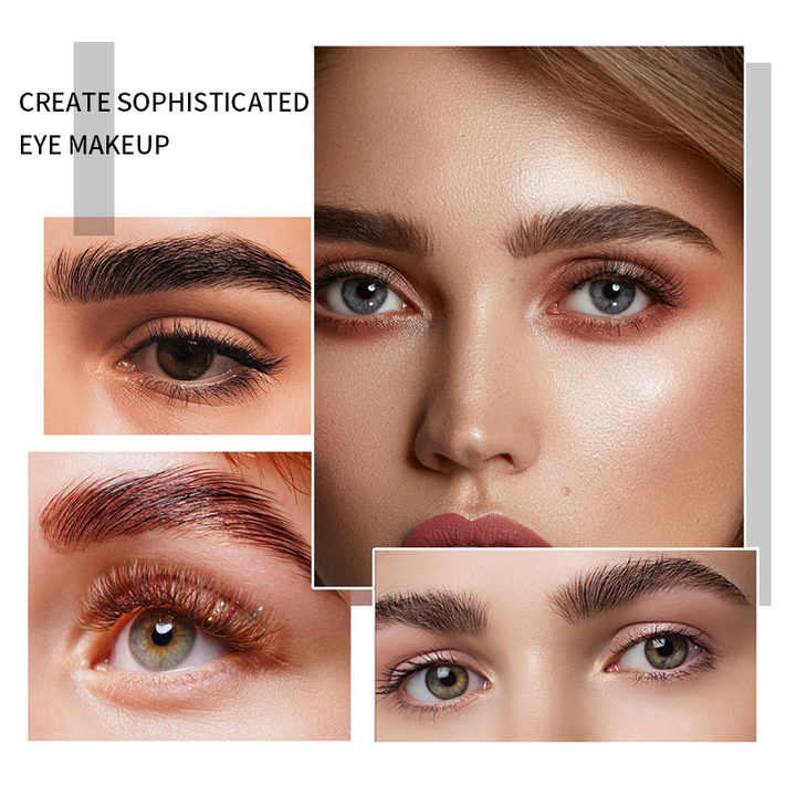 Setting and cleaning liquid eyebrow gel