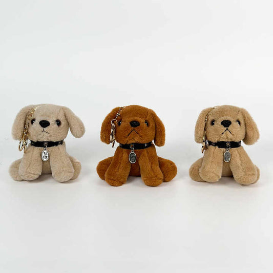 Doll Machine Doll Plush Toy Grey Cat Keychain - 10