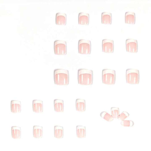 French Manicure Press on Nails