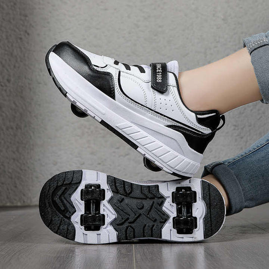 Girls' sneakers with tires