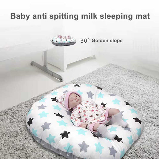 سوبر لينة القطن الطفل تحاضن عش سرير Super Soft Cotton Baby Snuggle Nest Bed