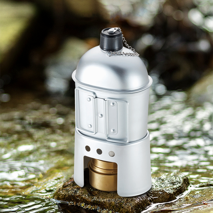 كوب 4 في 1 خارجي بسعة 1 لتر للبيع الساخن . Hot Sale 1L 4 in 1 Outdoor Camping Hiking