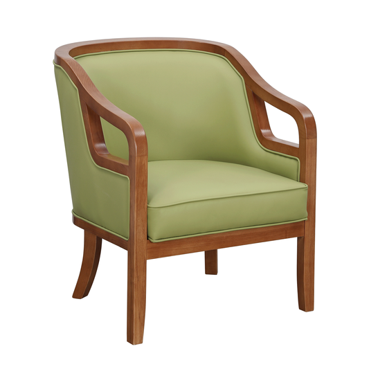 كرسي طعام بمسند ظهر خشبي