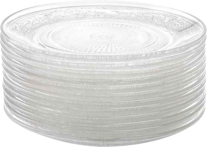 glass fruit salad plates