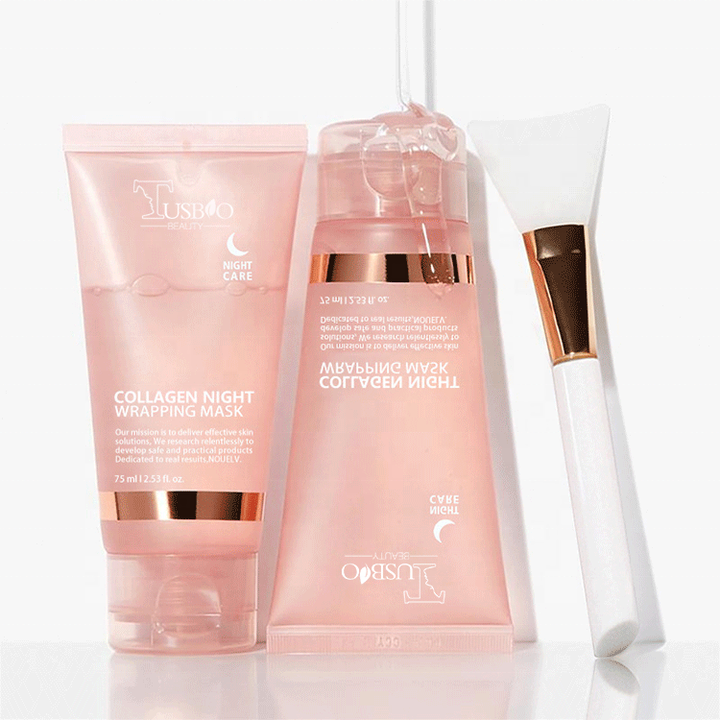 Collagen mask for the skin