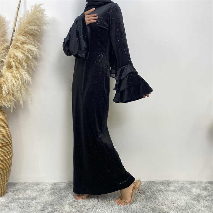 عبايات ملونة لامعه