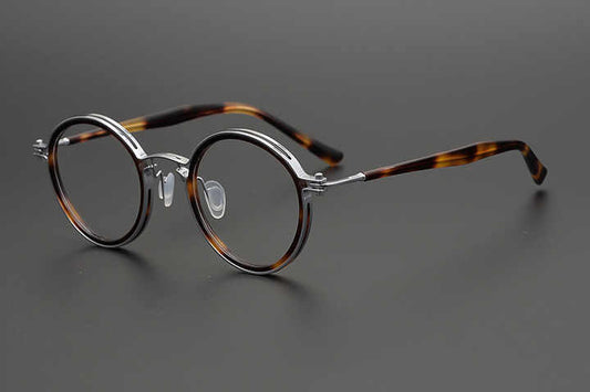 Handmade Wholesale Titanium Acetate Eyeglasses Frame