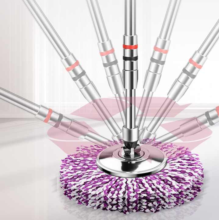 Cleaning materials brooms