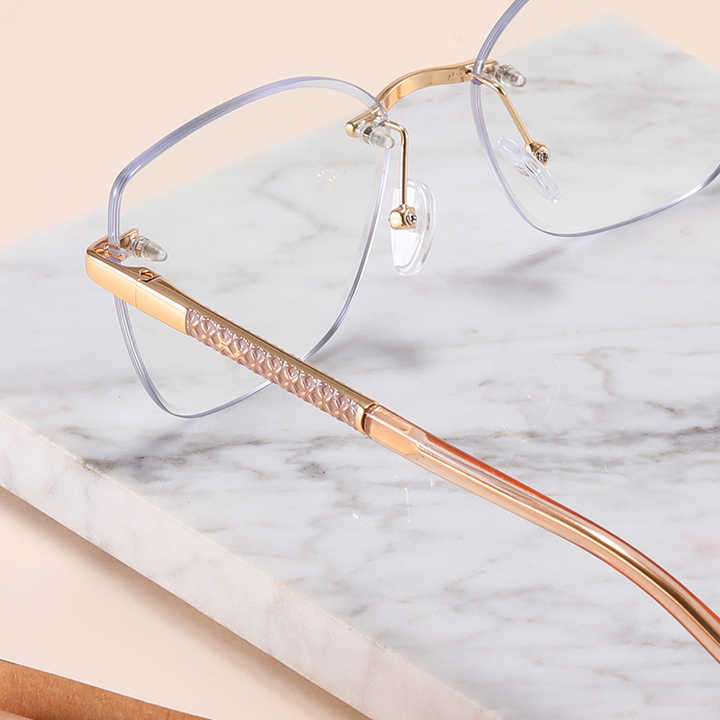 Women's Cat Eye Metal -نظارات طبية معدنية